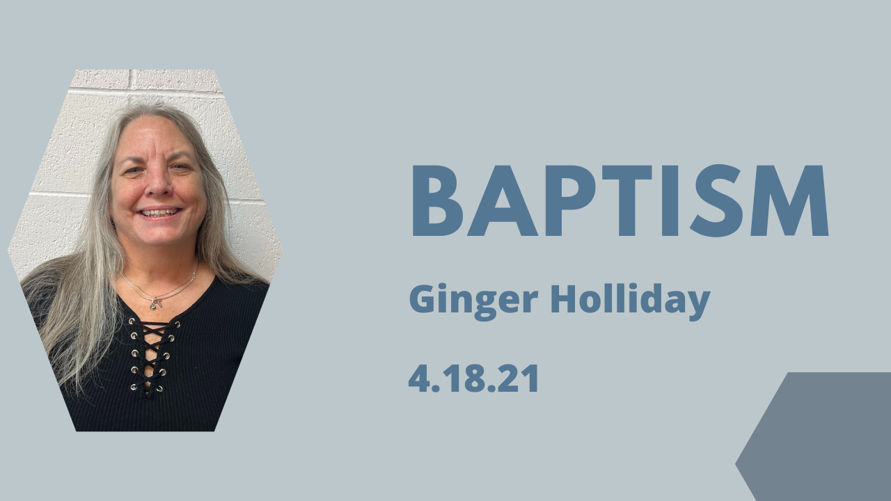 Baptism--Ginger Holiday