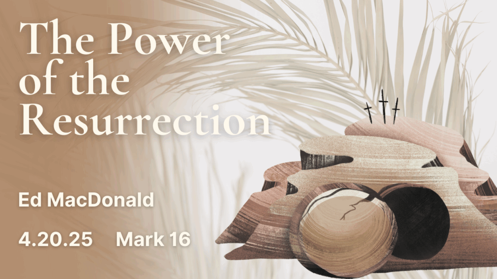 “The Power of the Resurrection”   Mark 16