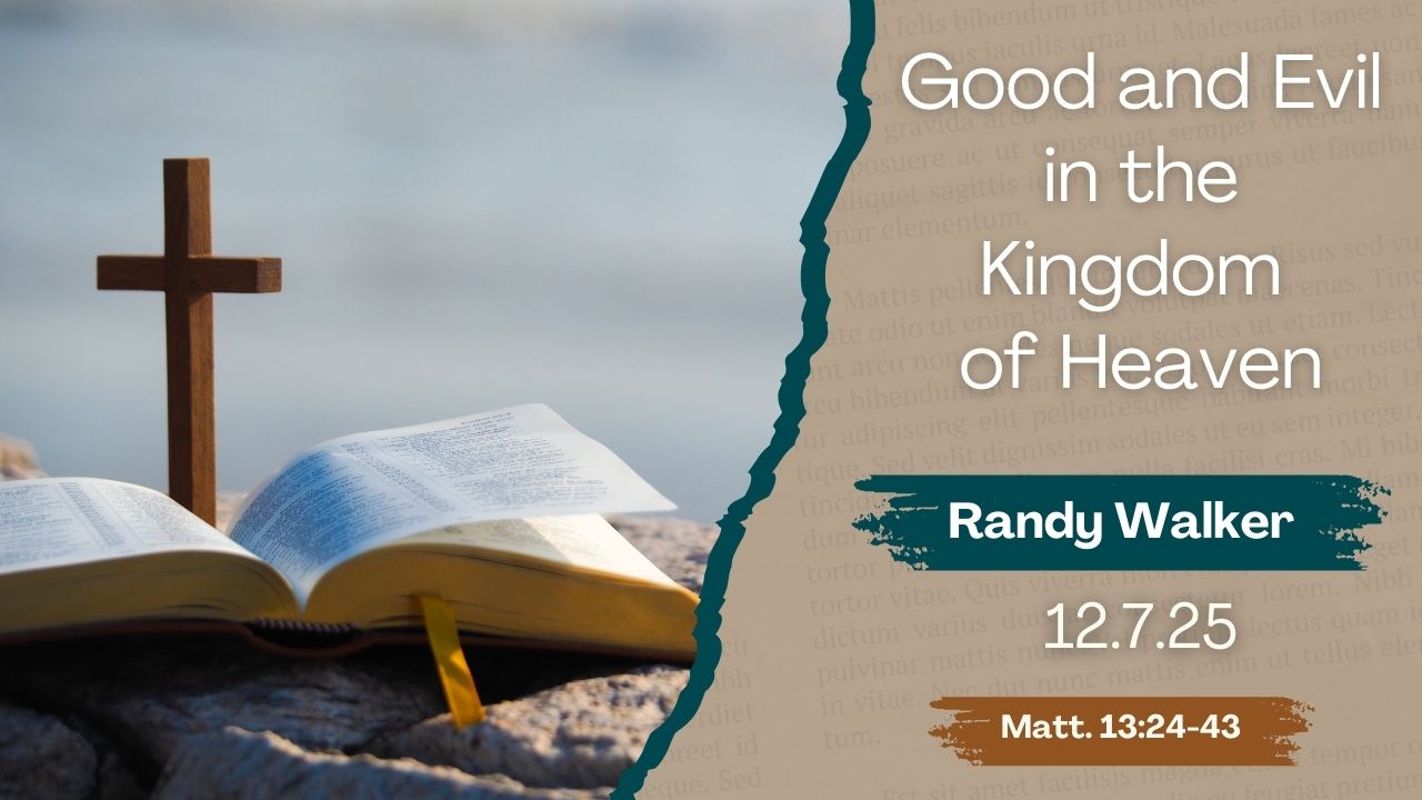 “Good and Evil in the Kingdom of Heaven”  Matthew 13:24-43